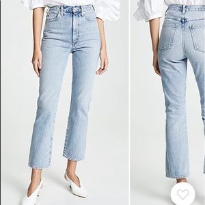 Agolde pinch waist denim. Sz 24